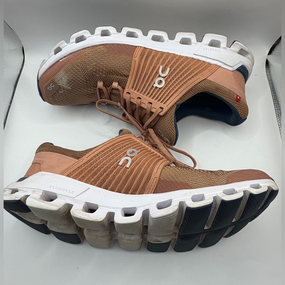 On Cloud Cloudtec Helion Women’s 9.5 Swiss Engineering Speedboard Running Shoe - Picture 8 of 9